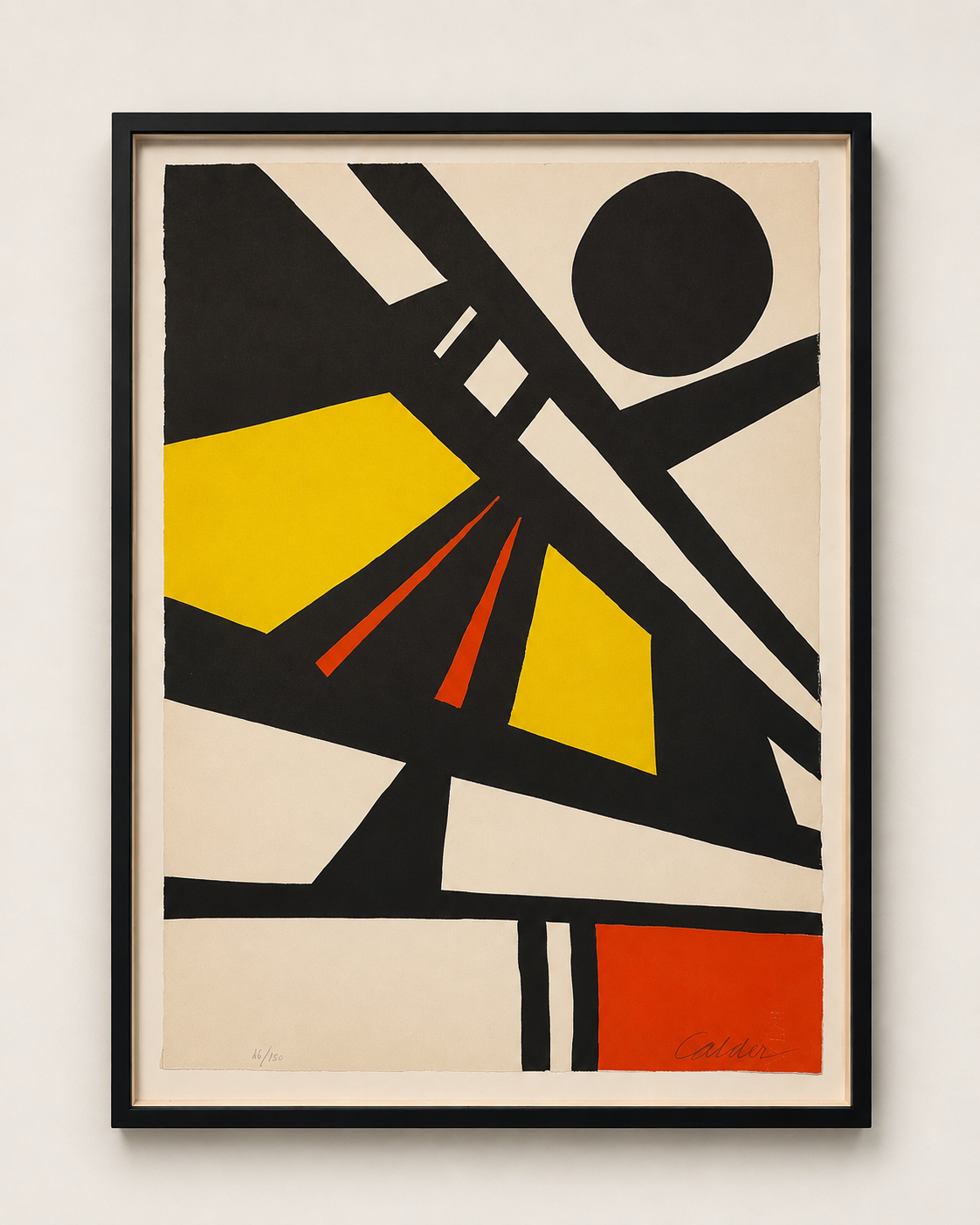 Alexander Calder, Composition (for St. Gallen), 1967