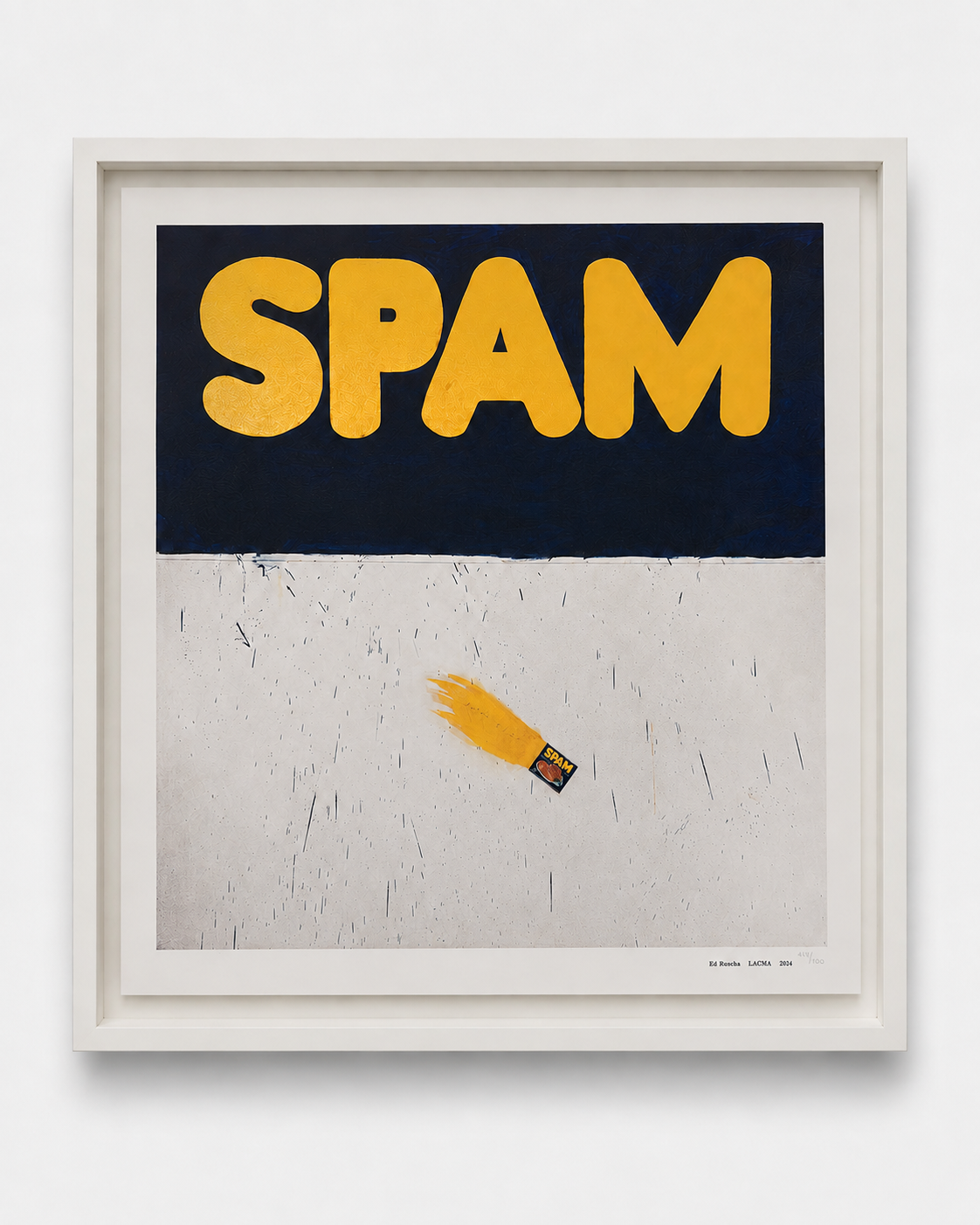 Ed Ruscha, Actual Size, 2024