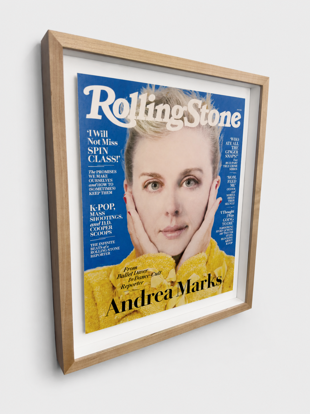 Pedestal mounted print